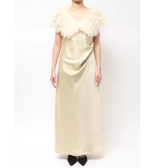 LAGUNAMOON「【ソンイさんコラボ】LADYチュールショールキャミドレス」|ドレス|