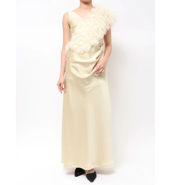 LAGUNAMOON「【ソンイさんコラボ】LADYチュールショールキャミドレス」|ドレス|