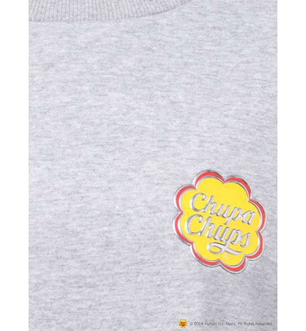 EVRIS「【EVRIS&times;Chupa Chups】ワンポイントトレーナー」|スウェット・ジャージ|