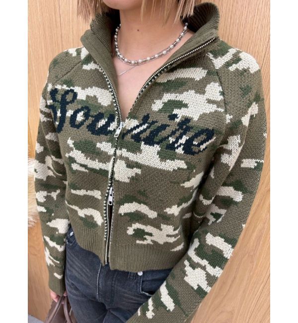 EVRIS「コンパクトジャガードニットトップス」|ニット・セーター|