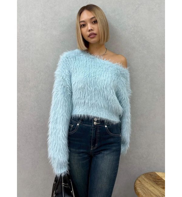 EVRIS「シャギーニットトップス」|ニット・セーター|