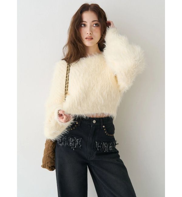 EVRIS「シャギーニットトップス」|ニット・セーター|