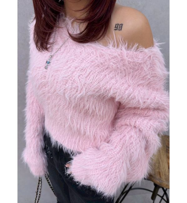 EVRIS「シャギーニットトップス」|ニット・セーター|