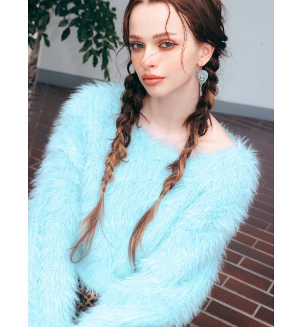 EVRIS「シャギーニットトップス」|ニット・セーター|