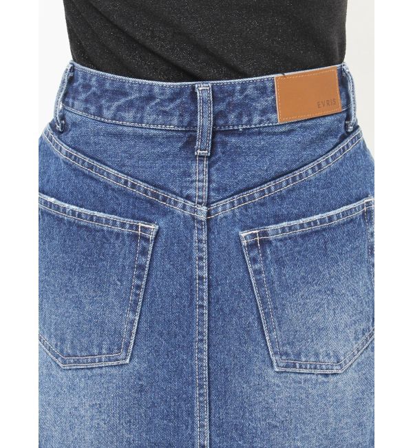 EVRIS「マイクロミニデニムスカート」|スカート|
