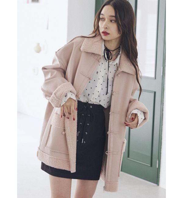 jouetie「レースアップボックスミニスカート」|スカート|