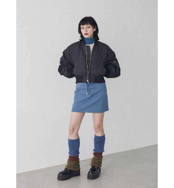 jouetie「レースアップボックスミニスカート」|スカート|