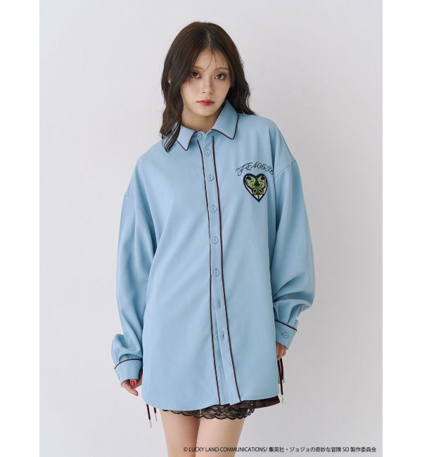 jouetie「【アニメ『ジョジョの奇妙な冒険 ストーンオーシャン』&times;jouetie】BIGシャツ」|シャツ・ブラウス|