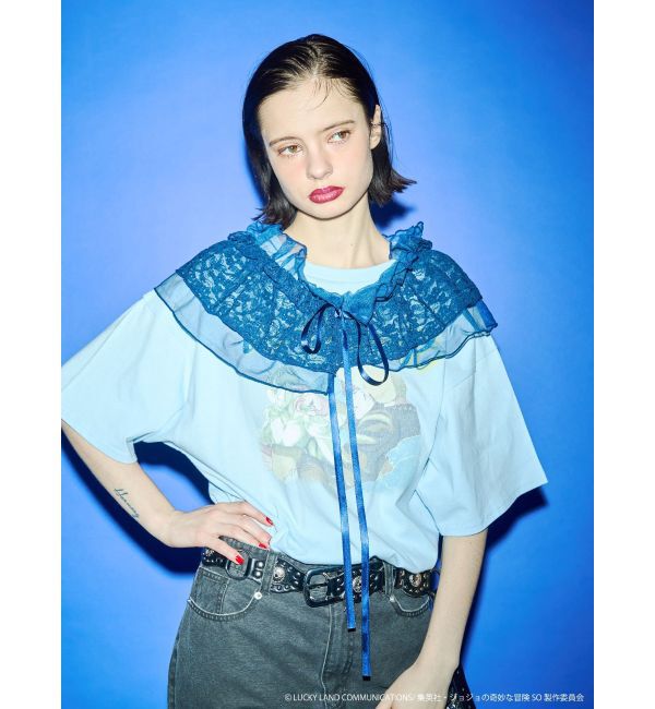 jouetie「【アニメ『ジョジョの奇妙な冒険 ストーンオーシャン』&times;jouetie】オーバーTシャツ」|Tシャツ・カットソー|