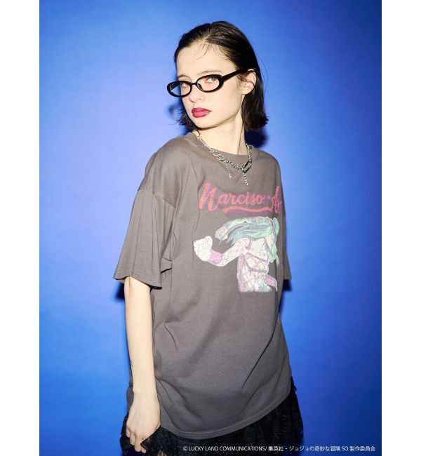 jouetie「【アニメ『ジョジョの奇妙な冒険 ストーンオーシャン』&times;jouetie】オーバーTシャツ」|Tシャツ・カットソー|