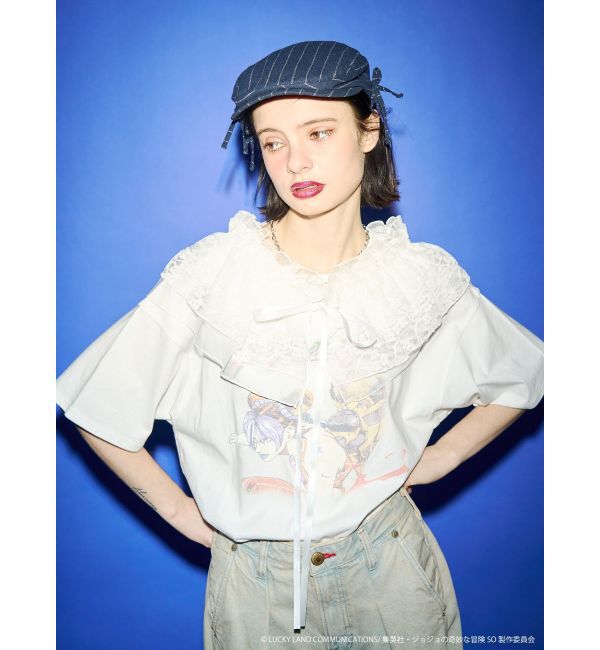 jouetie「【アニメ『ジョジョの奇妙な冒険 ストーンオーシャン』&times;jouetie】オーバーTシャツ」|Tシャツ・カットソー|