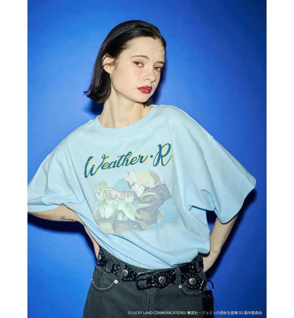 jouetie「【アニメ『ジョジョの奇妙な冒険 ストーンオーシャン』&times;jouetie】オーバーTシャツ」|Tシャツ・カットソー|