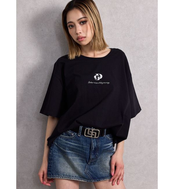 GYDA「Vintageデニムスカートライクショートパンツ」|スカート|