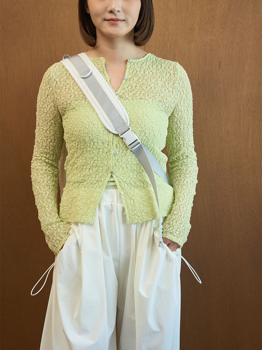 emmi atelier「2wayストレッチレースカットソー」|Tシャツ・カットソー|