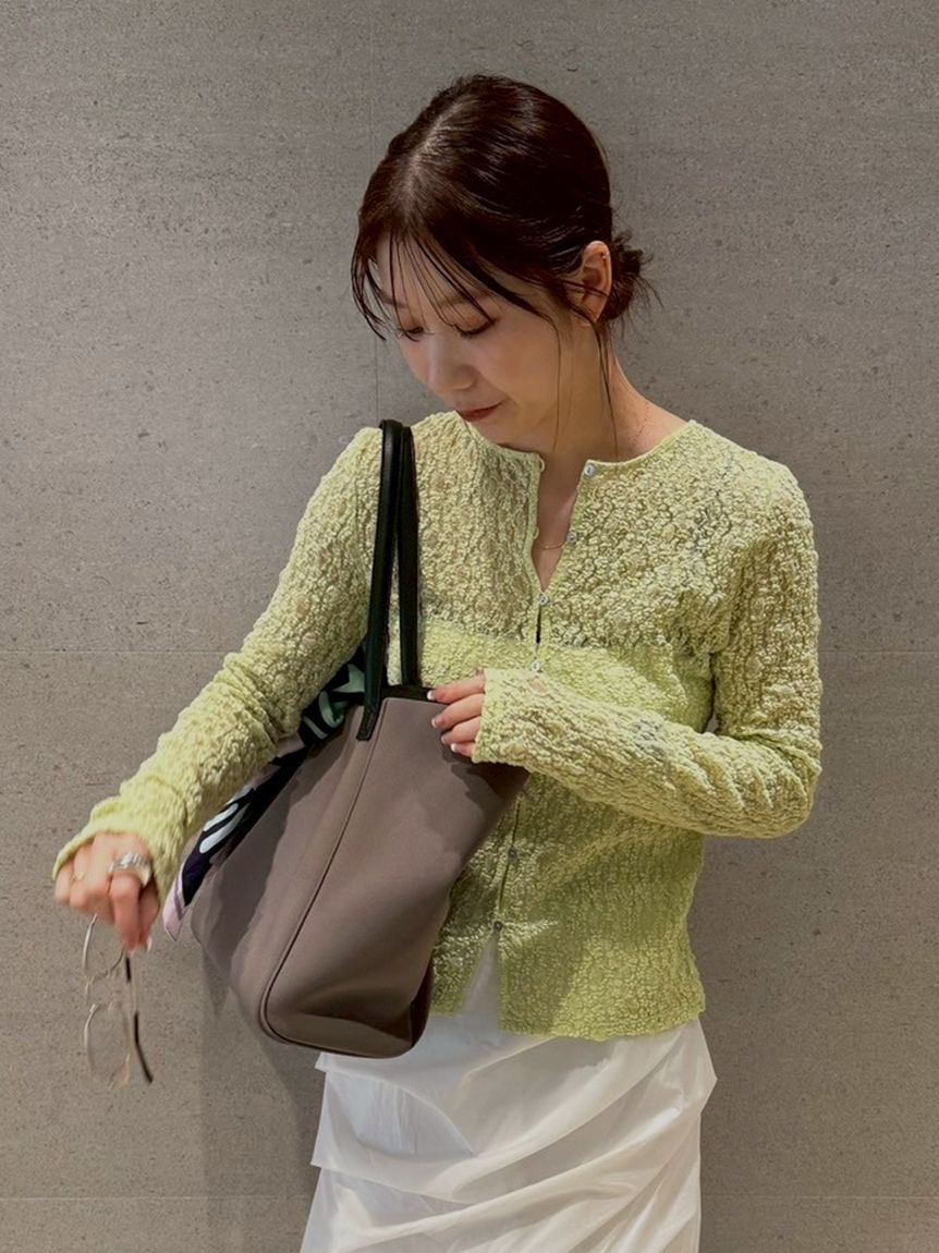 emmi atelier「2wayストレッチレースカットソー」|Tシャツ・カットソー|