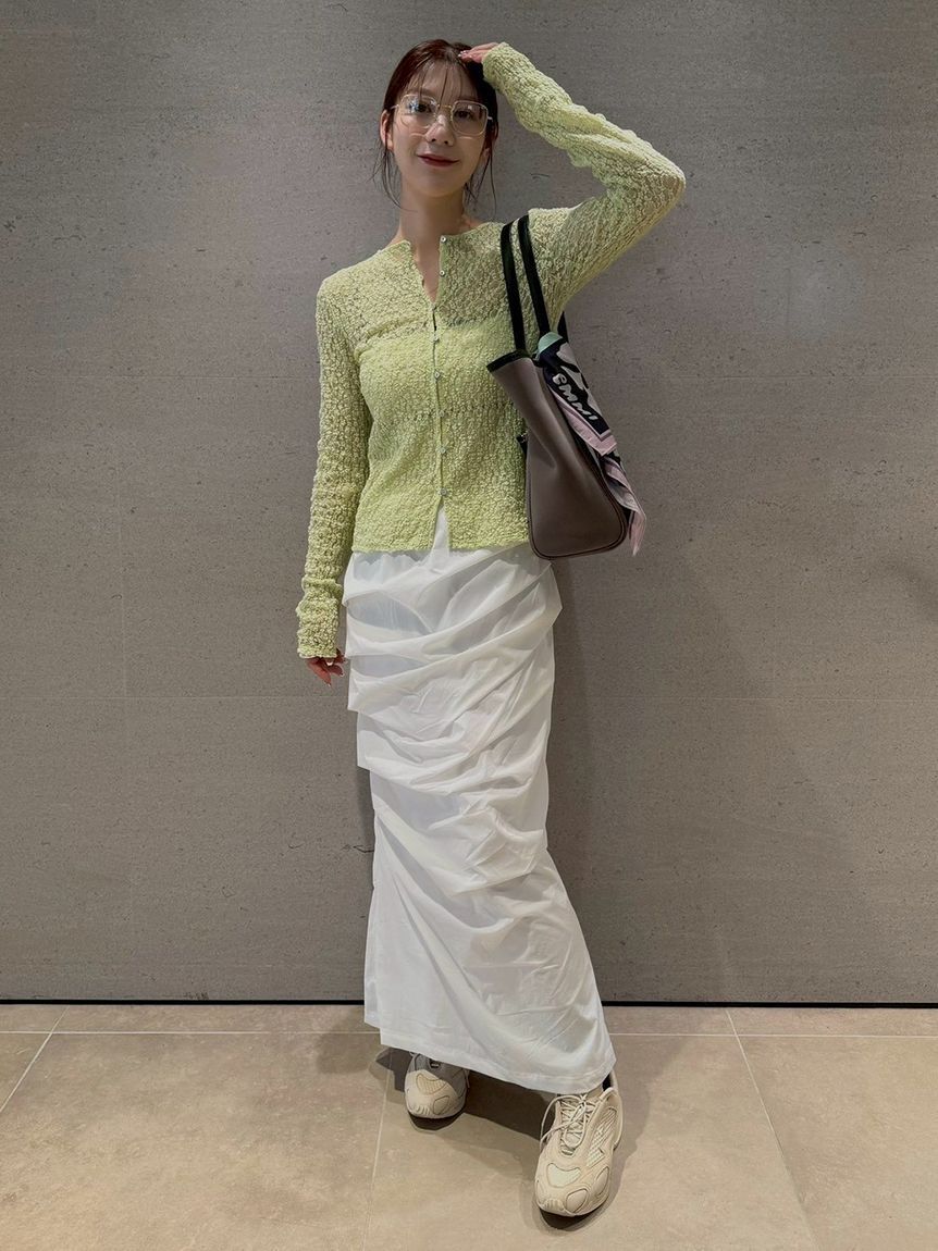 emmi atelier「2wayストレッチレースカットソー」|Tシャツ・カットソー|