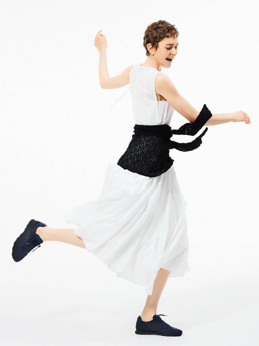 emmi atelier「2wayストレッチレースカットソー」|Tシャツ・カットソー|