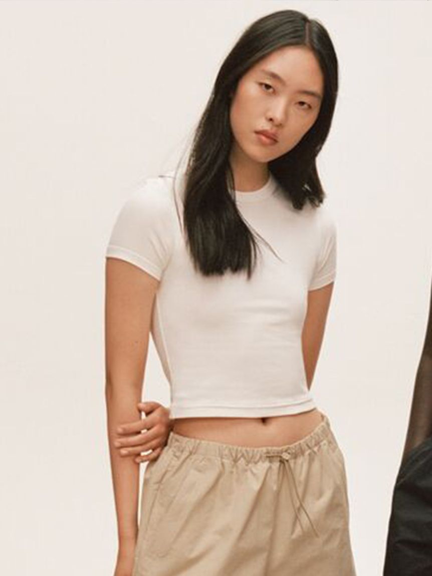 On「【On】Rib Baby-T Gloria」|Tシャツ・カットソー|IVR