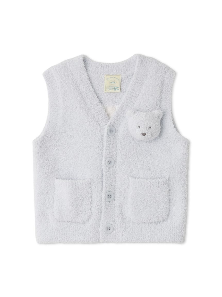 GELATO PIQUE KIDS & BABY「【ラッピング済み】【BABY】パウダーベアベスト＆コップdeマグSET」|その他ベビー用品|