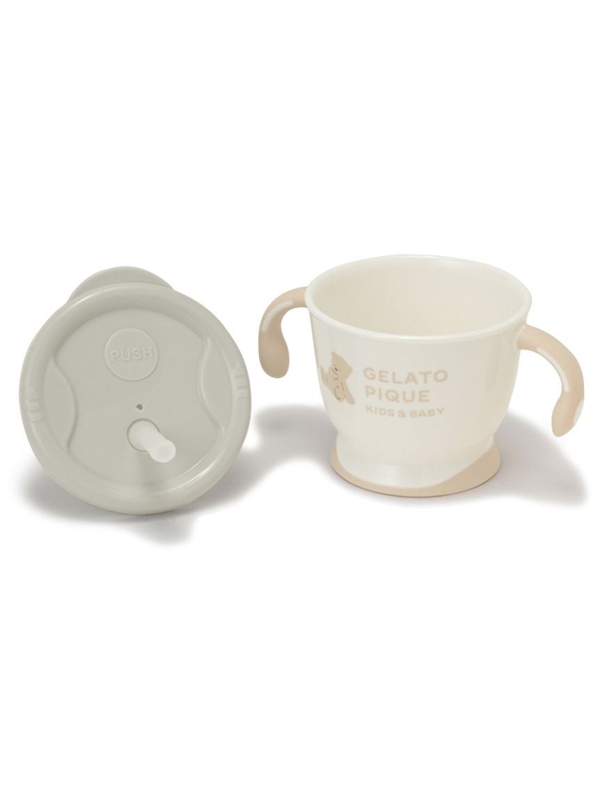 GELATO PIQUE KIDS & BABY「【ラッピング済み】【BABY】パウダーベアベスト＆コップdeマグSET」|その他ベビー用品|