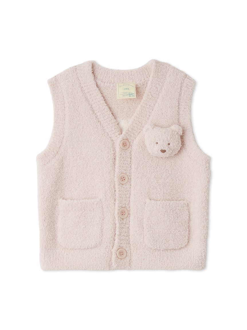 GELATO PIQUE KIDS & BABY「【ラッピング済み】【BABY】パウダーベアベスト＆コップdeマグSET」|その他ベビー用品|