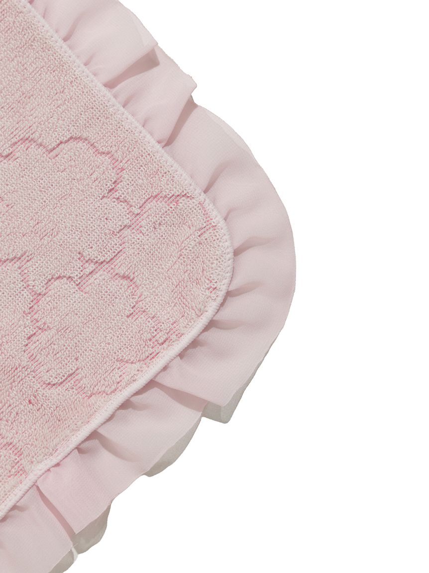 gelato pique「さくら柄フリルハンドタオル」|ハンカチ|