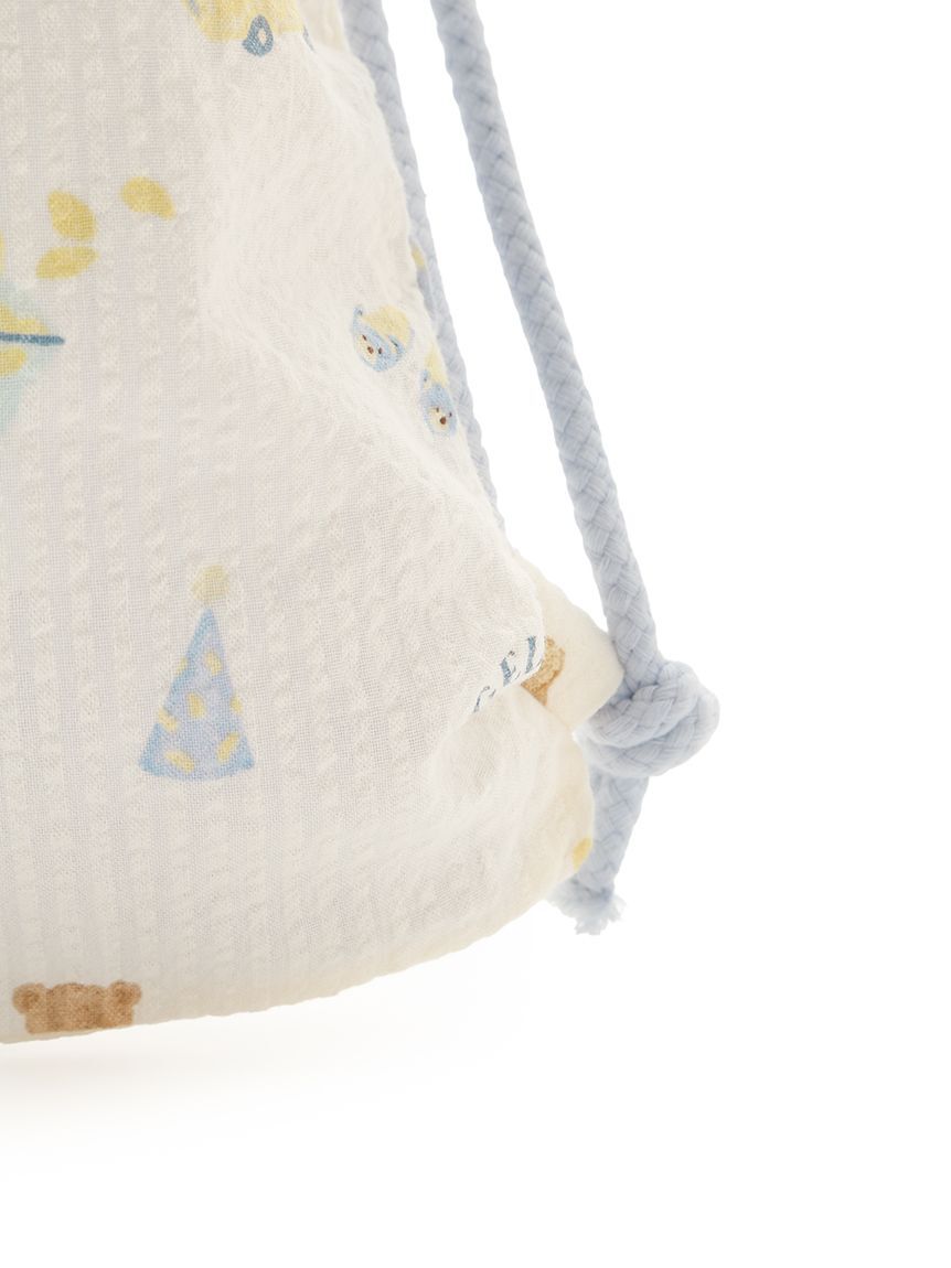 GELATO PIQUE KIDS & BABY「【KIDS】パジャマパーティー柄巾着バッグ」|トートバッグ|