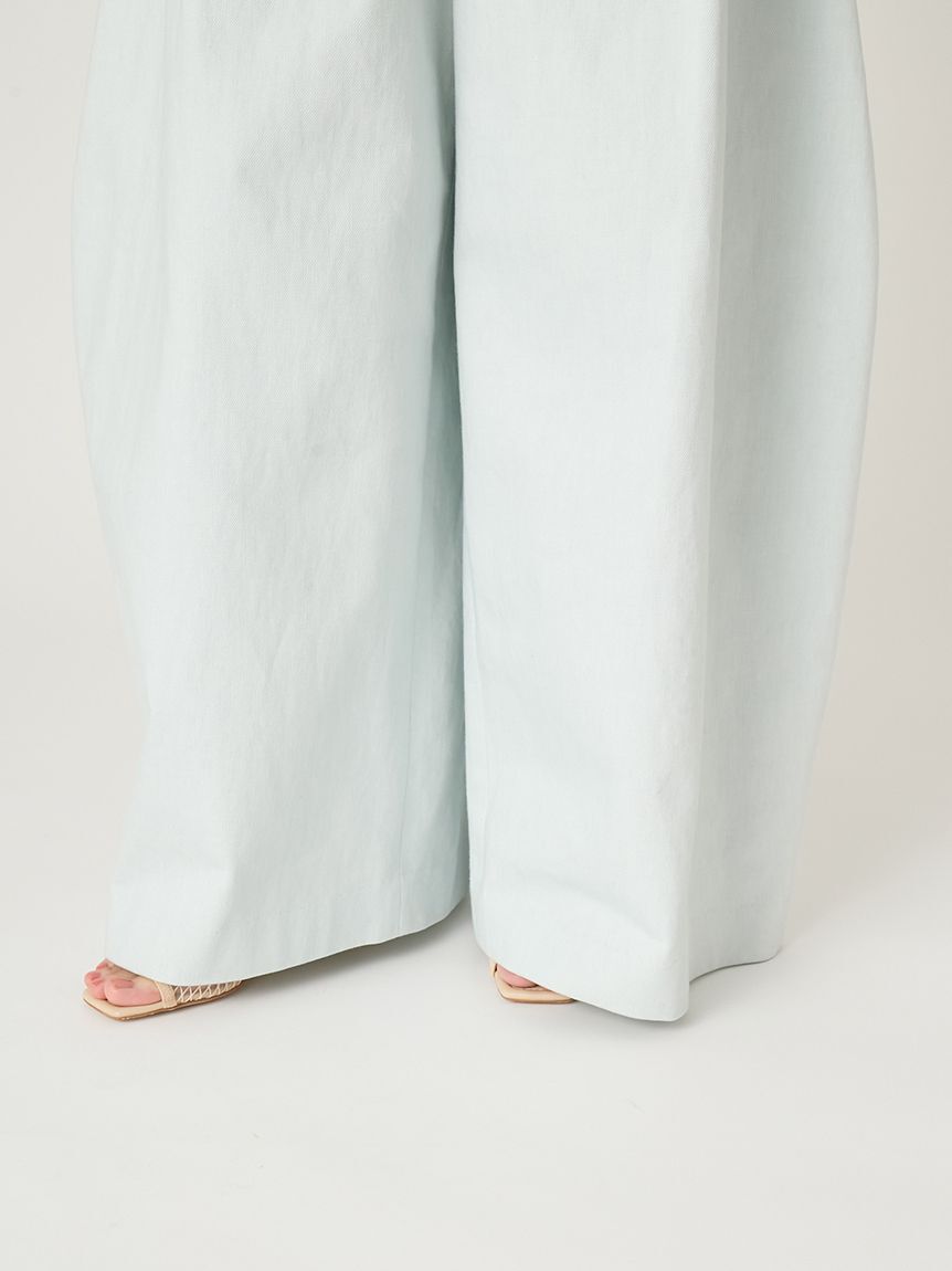 FRAY I.D「ワイドバレルレッグパンツ」|チノ|