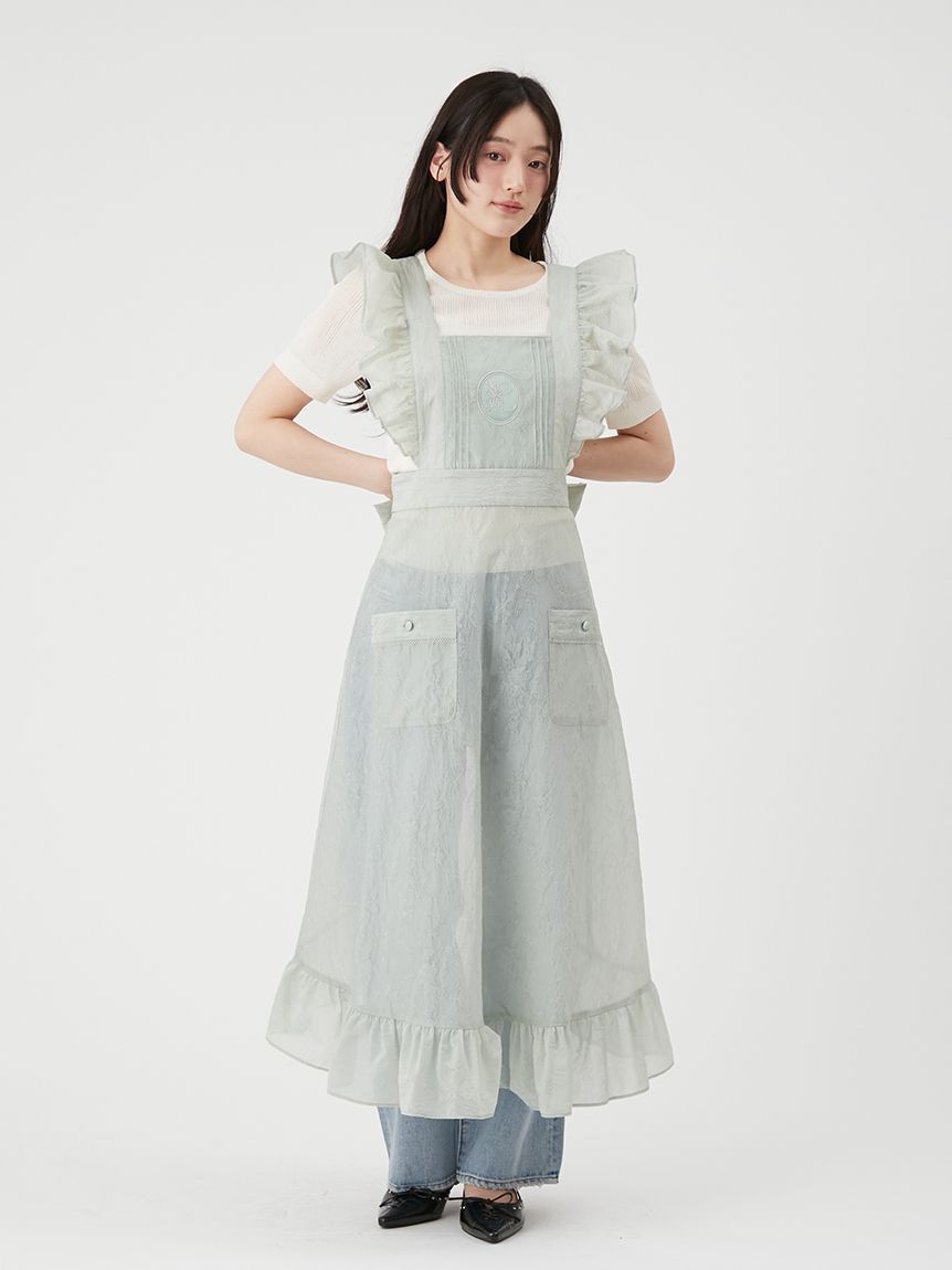 LILY BROWN「シアーリブニットトップス」|ニット・セーター|