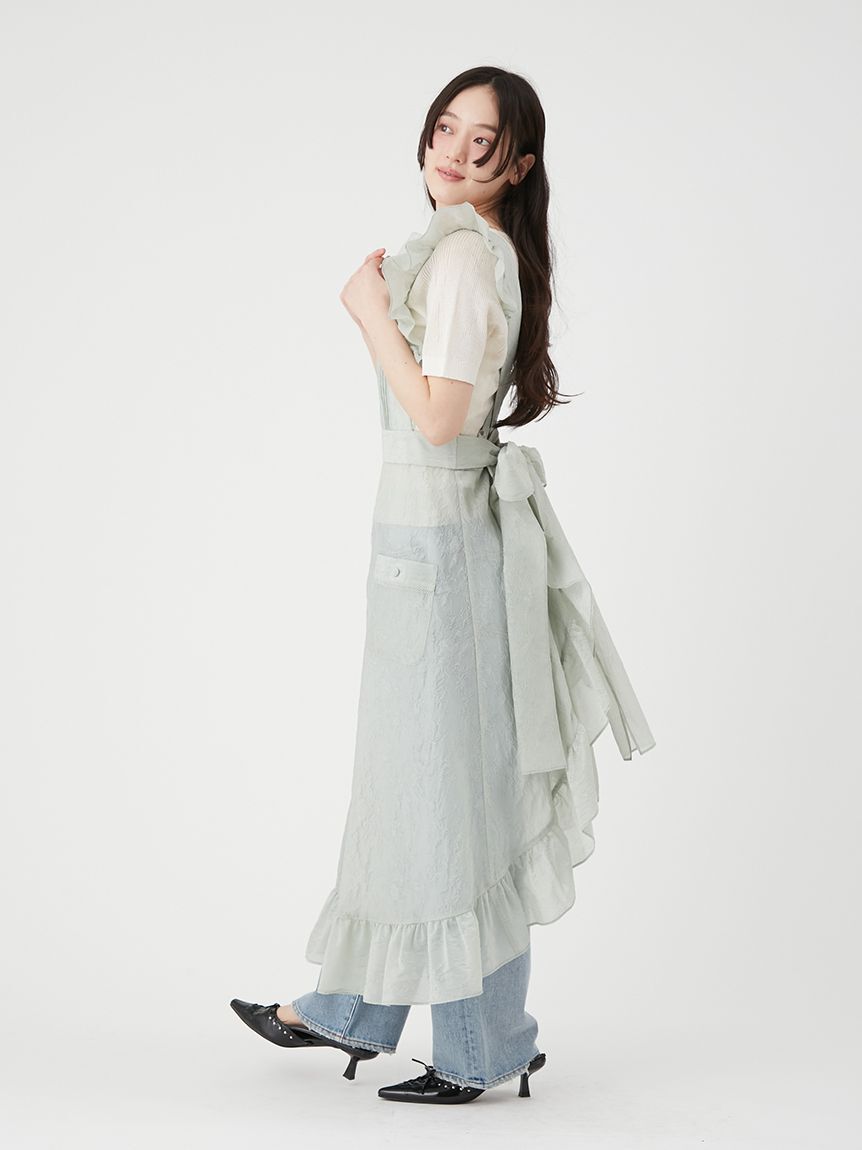 LILY BROWN「シアーリブニットトップス」|ニット・セーター|