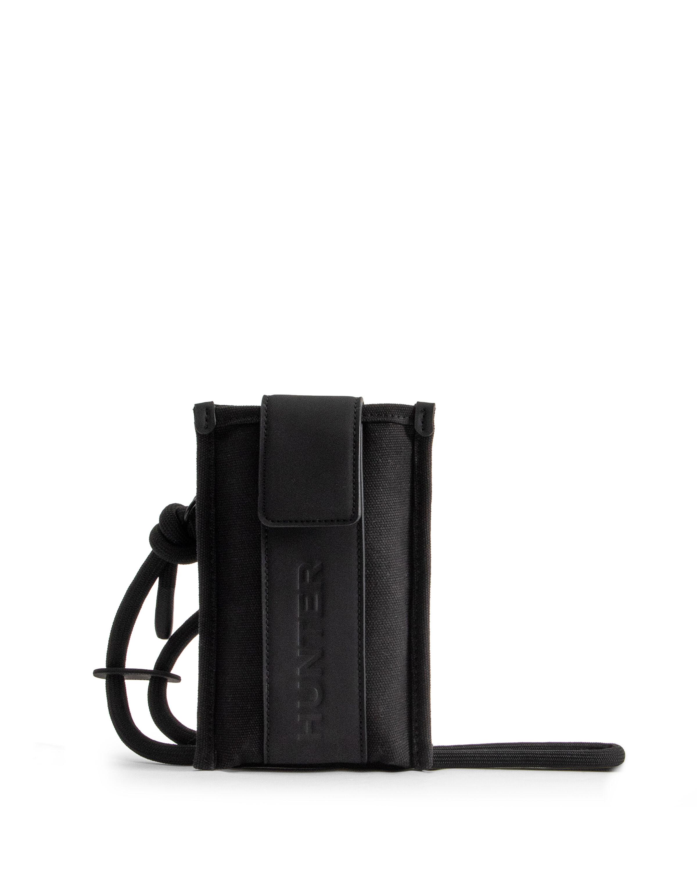 HUNTER「リファインド キャンバス フォン ポーチ」|ショルダー・メッセンジャー|BLK