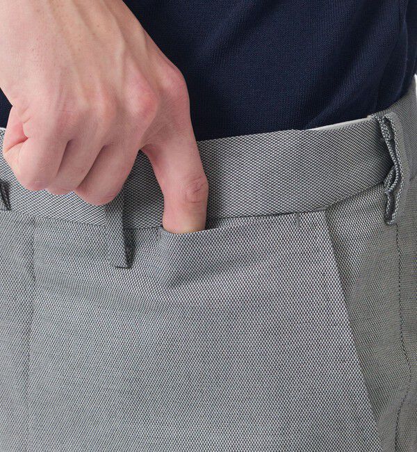 MACKINTOSH PHILOSOPHY「【予約販売】ドレスエクステンショントラウザーズ クールモーションドビー」|スラックス|