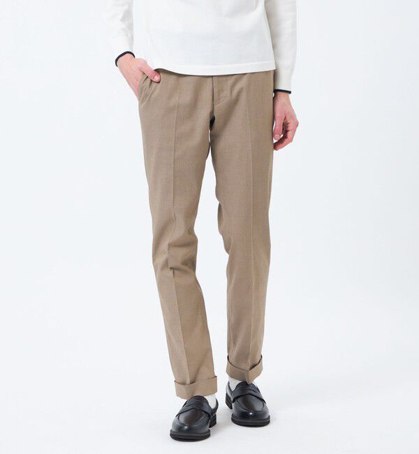 MACKINTOSH PHILOSOPHY「【予約販売】ドレスエクステンショントラウザーズ クールモーションドビー」|スラックス|ベージュ