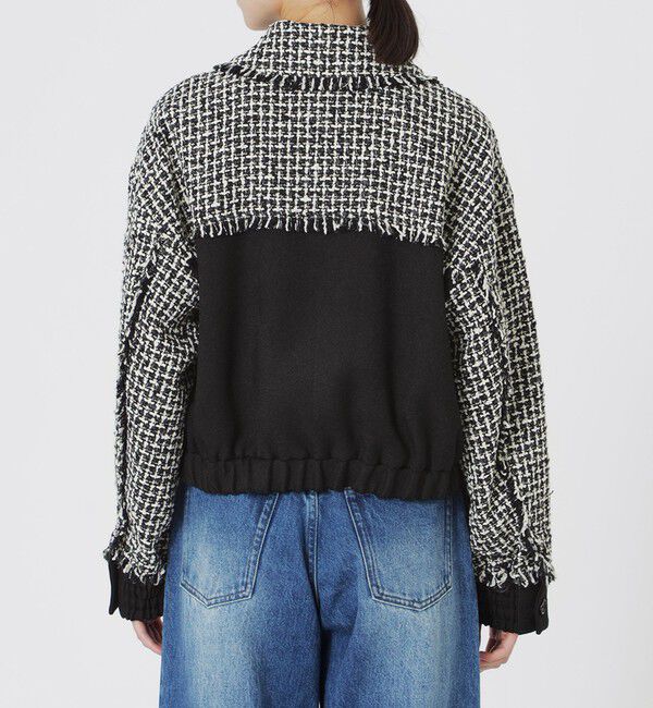  「ツイードブルゾン」|ブルゾン・スタジャン|