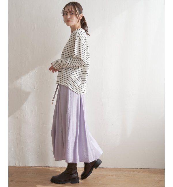 ikka「リップル裾タックプルオーバー」|その他|