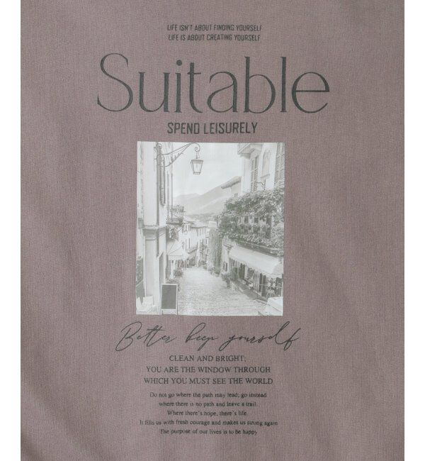 ikka kids「【親子おそろい】ロゴフォトデザインTシャツ（120~160cm）」|Tシャツ・カットソー|