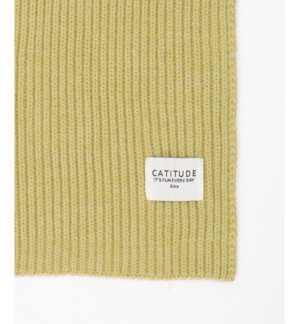 ikka「リブニットマフラー」|マフラー|