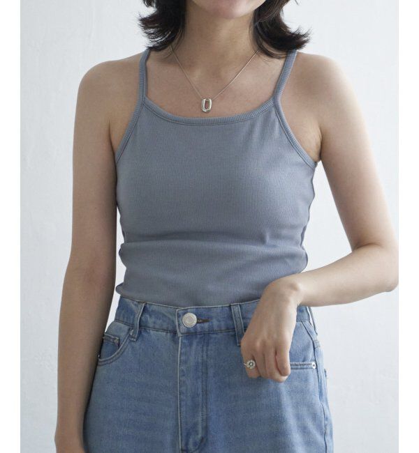 VENCE share style「テレコカップ付きキャミソール」|タンクトップ|