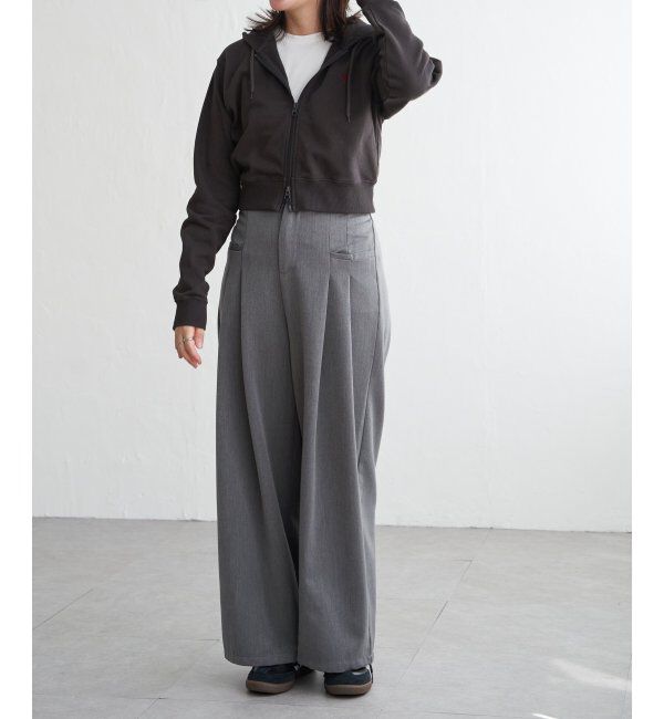 VENCE share style「BEVERLY HILLS POLO CLUB クロップドフルジップパーカー」|スウェット・ジャージ|