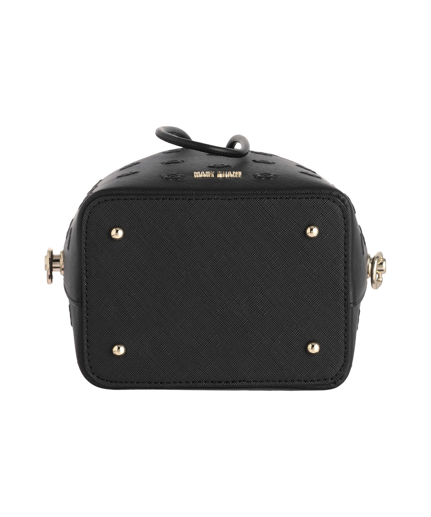 MARY QUANT「シンプルエンボスデイジー ドロストショルダー」|ショルダー・メッセンジャー|