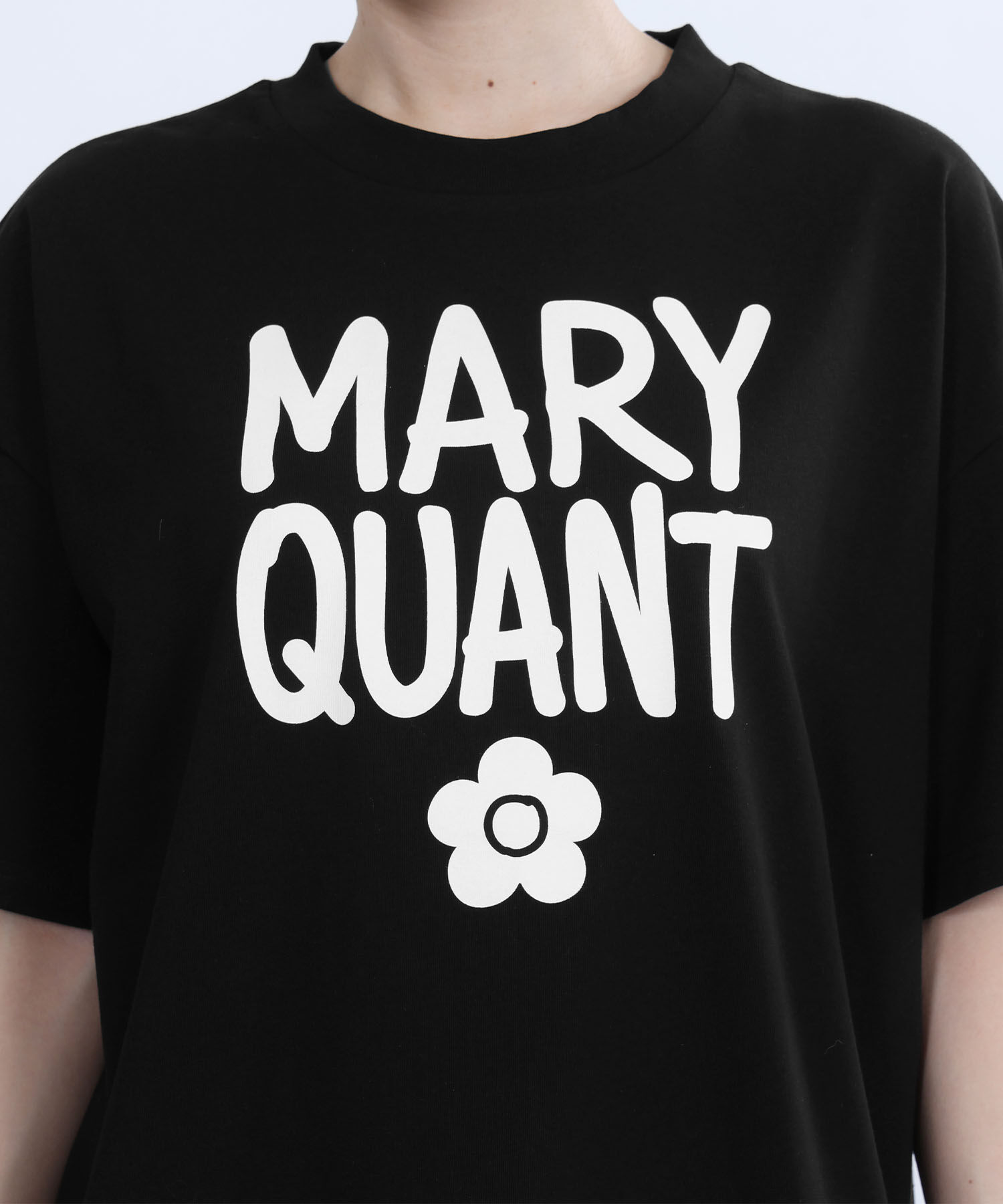 MARY QUANT「ペイントロゴ Tシャツ」|Tシャツ・カットソー|