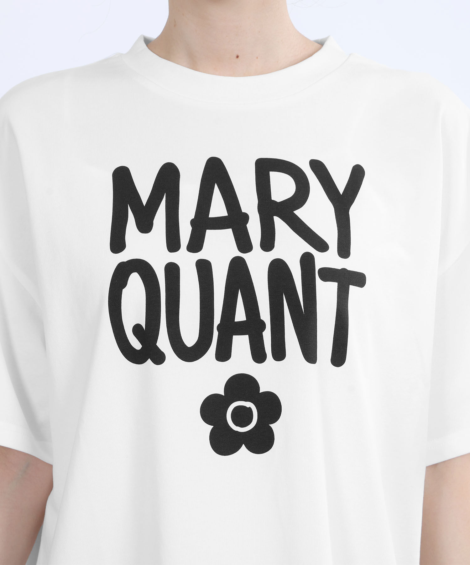 MARY QUANT「ペイントロゴ Tシャツ」|Tシャツ・カットソー|