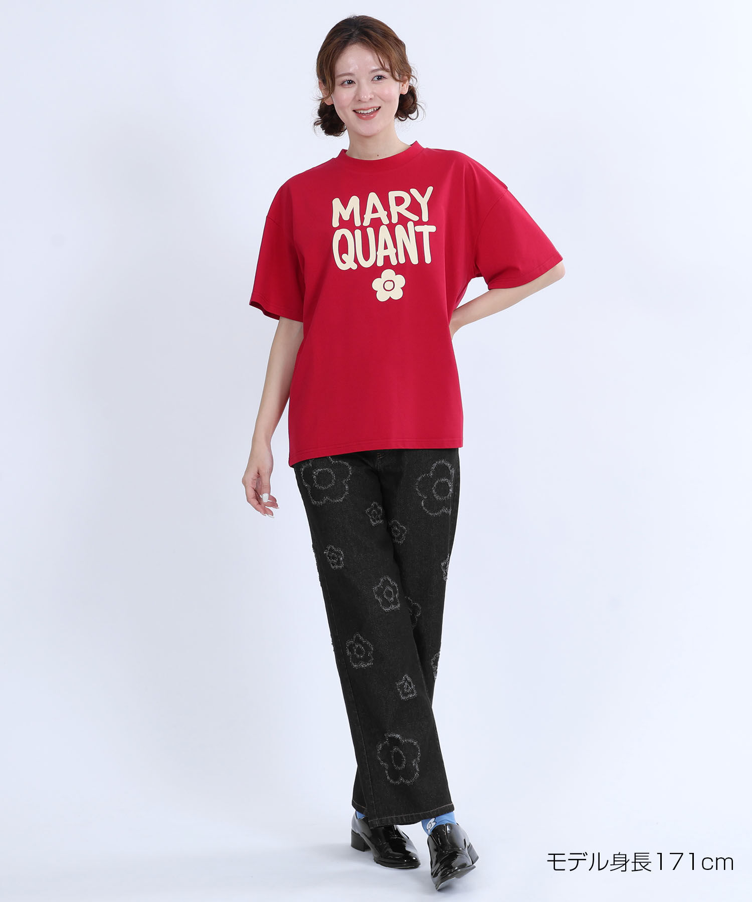 MARY QUANT「ペイントロゴ Tシャツ」|Tシャツ・カットソー|