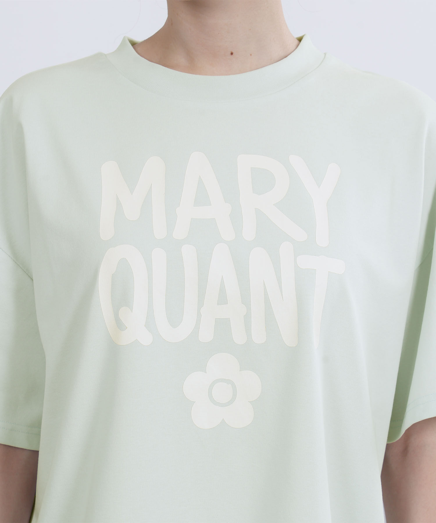 MARY QUANT「ペイントロゴ Tシャツ」|Tシャツ・カットソー|