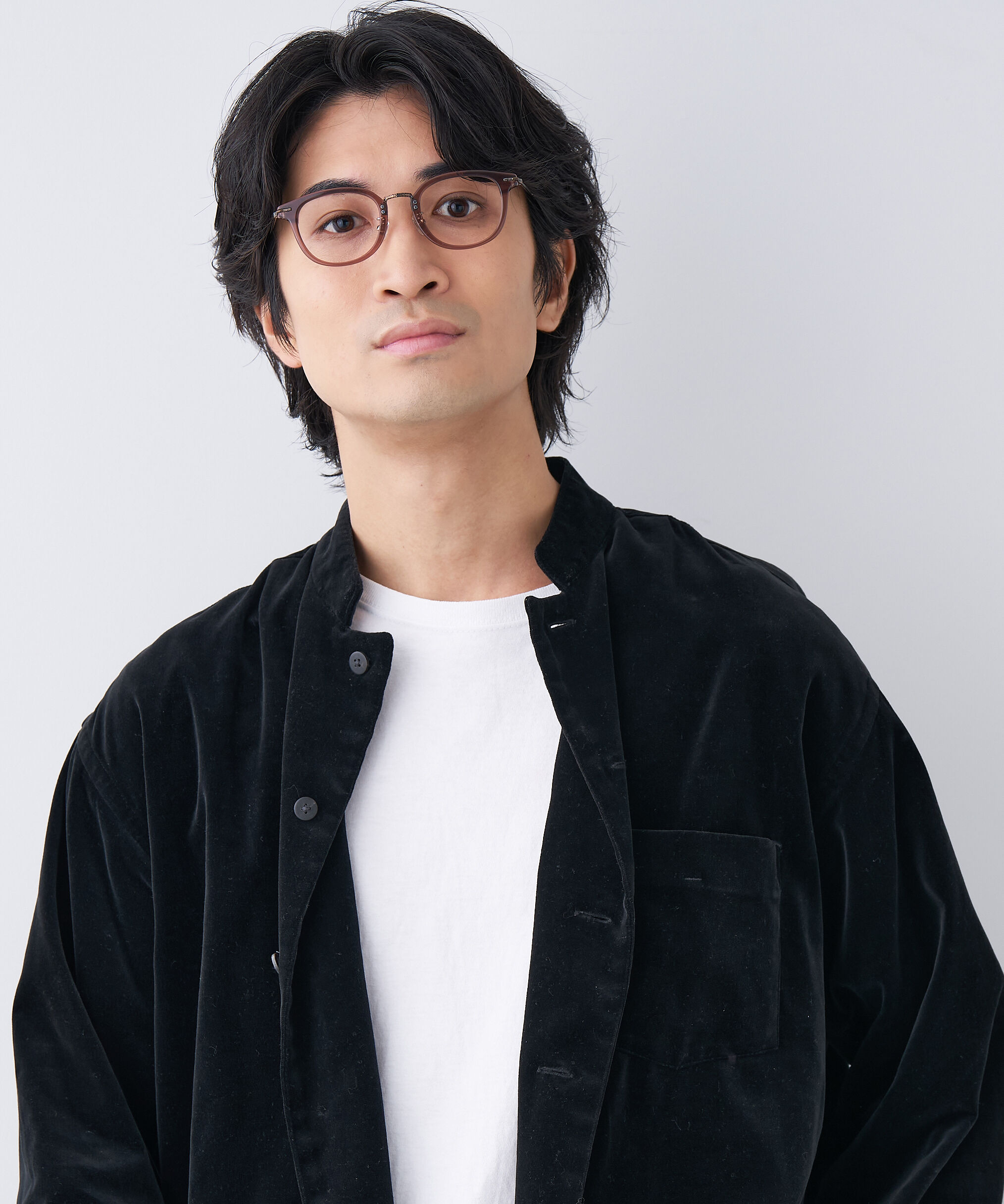  「ウェリントン型 メガネ｜Zoff｜UNITED ARROWS ユナイテッドアローズ レンズ交換券付き」|メガネ|