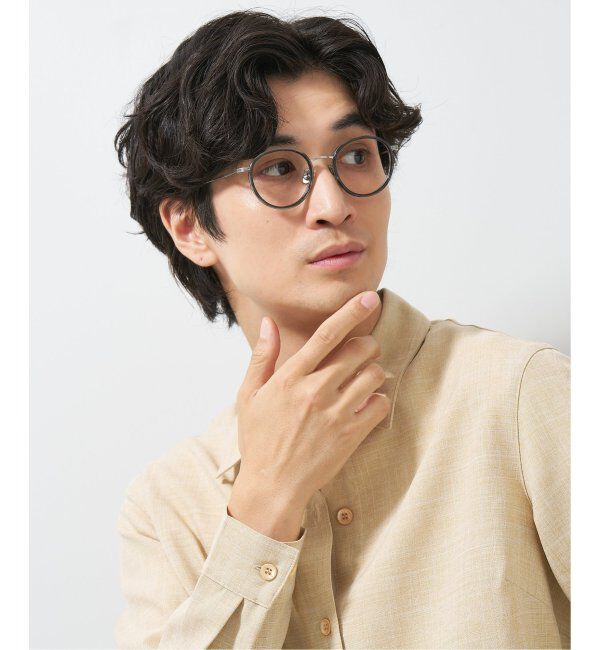  「Zoff|UNITED ARROWS|ボストン型 メガネ ｜ ユナイテッドアローズ ビジネス 軽量 レンズ交換券付」|メガネ|