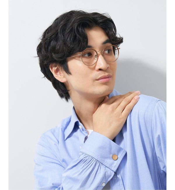  「Zoff|UNITED ARROWS|ボストン型 メガネ ｜ ユナイテッドアローズ ビジネス 軽量 レンズ交換券付」|メガネ|