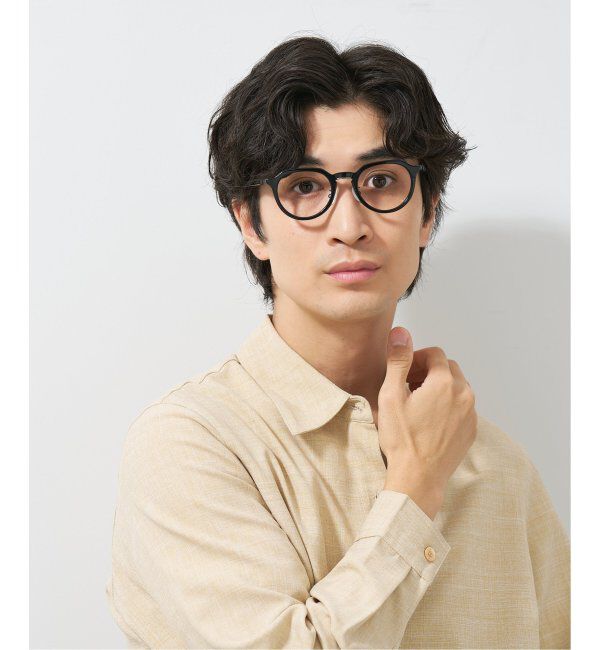  「Zoff|UNITED ARROWS|ボストン型 メガネ｜ユナイテッドアローズ プレミアム レンズ交換券付」|メガネ|