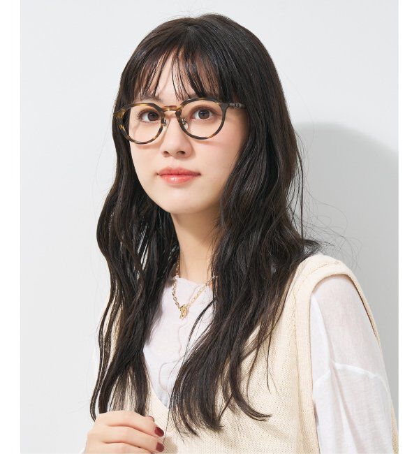  「Zoff|UNITED ARROWS|ボストン型 メガネ｜ユナイテッドアローズ プレミアム レンズ交換券付」|メガネ|