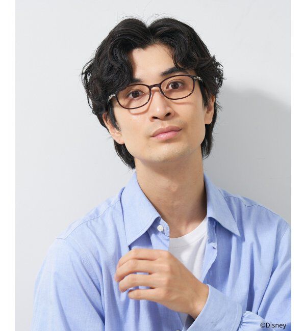  「ウェリントン型 メガネ Disney PRINCESS 白雪姫 (カジュアルライン) ディズニープリンセス レンズ交換券付」|メガネ|